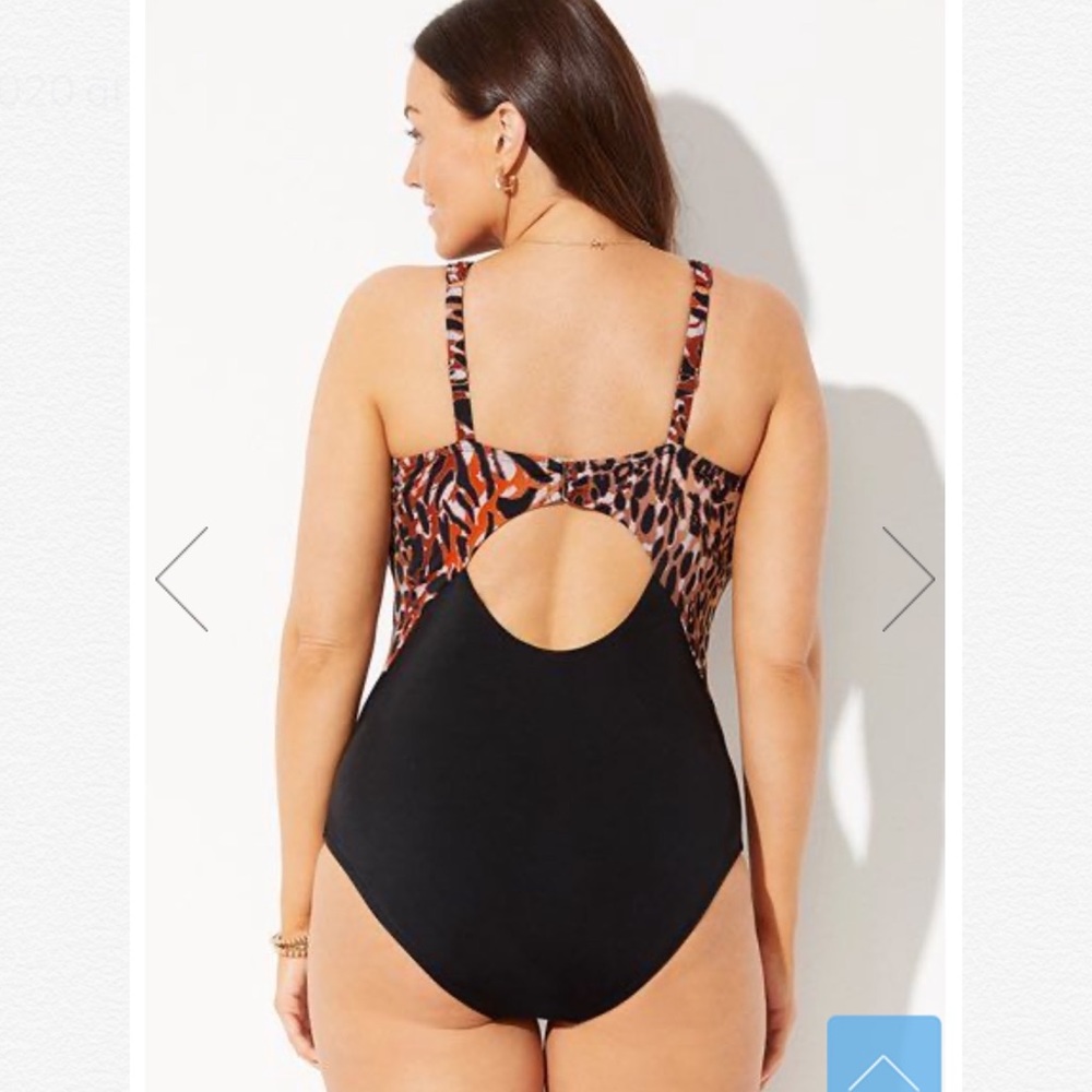 JUNGLE ONE PIECE SWIMSUIT - Picture 2 of 3